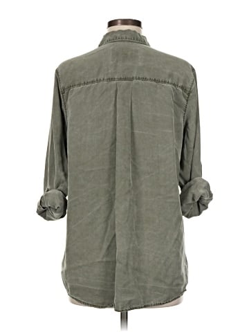 Express 3/4 Sleeve Button-Down Shirt (view 2)