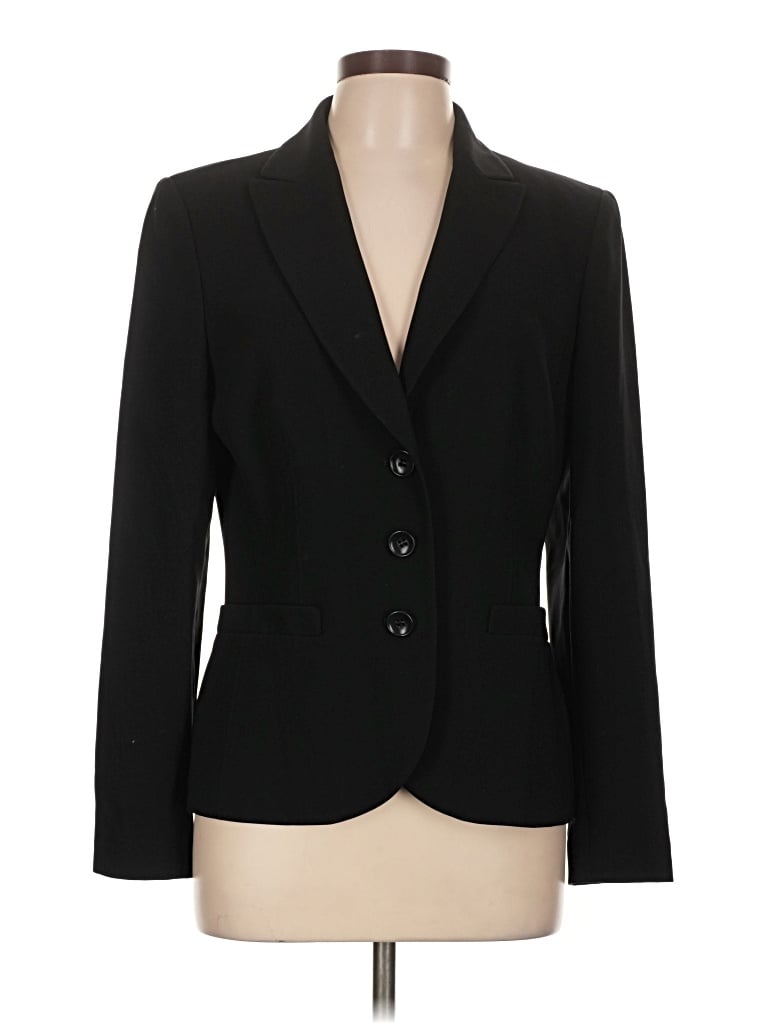 Pre-owned Ann Taylor Blazer Jacket In Black