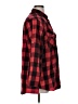 Unbranded Plaid Red Long Sleeve Button-Down Shirt Size XL - photo 4