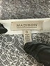 Madison 100% Linen Ivory 3/4 Sleeve Button-Down Shirt Size S - photo 7