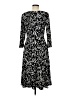 Harper Rose Print Black Casual Dress Size 8 - photo 2