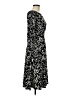 Harper Rose Print Black Casual Dress Size 8 - photo 4
