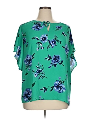 Counterparts Short Sleeve Blouse (view 1)