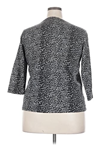 Jones New York Signature 3/4 Sleeve Top (view 2)