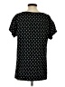Gap 100% Rayon Stars Black Short Sleeve Top Size S - photo 2