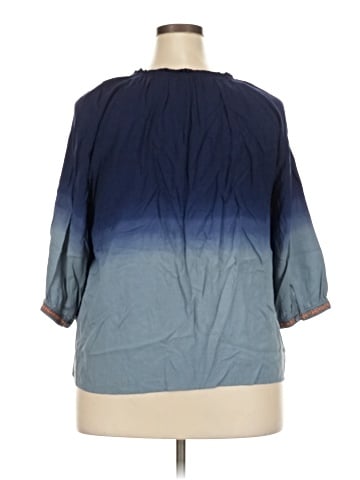 Kohl's 3/4 Sleeve Blouse (view 2)
