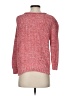 MNG 100% Cotton Tweed Red Pullover Sweater Size XS - photo 2