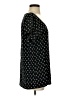 Gap 100% Rayon Stars Black Short Sleeve Top Size S - photo 4