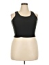 Assorted Brands Solid Black Tank Top Size 2X - photo 1