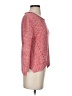 MNG 100% Cotton Tweed Red Pullover Sweater Size XS - photo 4
