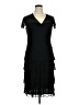 D'Albert 100% Polyester Black Cocktail Dress Size 14 - photo 1