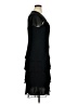 D'Albert 100% Polyester Black Cocktail Dress Size 14 - photo 4