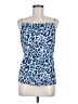Nine West 100% Polyester Blue Sleeveless Top Size M - photo 1