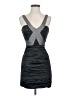 BCBGMAXAZRIA Gray Cocktail Dress Size 2 - photo 1