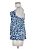 Nine West 100% Polyester Blue Sleeveless Top Size M - photo 5