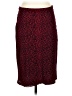 Express Animal Print Burgundy Casual Skirt Size S - photo 1