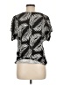 Croft & Barrow Black Short Sleeve Blouse Size M (petite) - photo 2