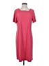 Travelsmith 100% Polyester Solid Pink Casual Dress Size S - photo 1