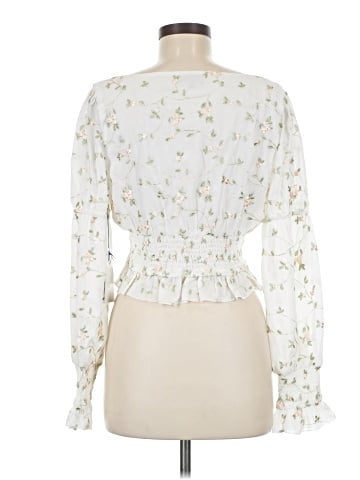 Majorelle Long Sleeve Blouse (view 2)