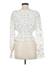 Majorelle 100% Polyester Ivory Long Sleeve Blouse Size M - photo 2
