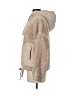 JoyLab 100% Polyester Tan Faux Fur Jacket Size M - photo 5