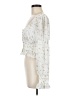 Majorelle 100% Polyester Ivory Long Sleeve Blouse Size M - photo 5