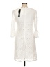 Madison Leigh 100% Polyester Ivory Cocktail Dress Size 10 - photo 2