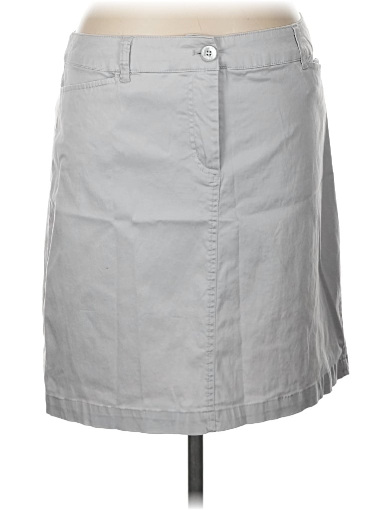 Pre-owned Lulu-b Casual Skirt In Gray