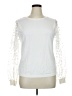 Sioni White Long Sleeve Top Size XL - photo 1