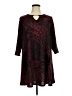 Ruby Rd. Paisley Burgundy Casual Dress Size XL (petite) - photo 1