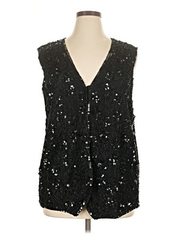 Evan Picone Sleeveless Blouse (view 1)