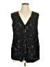 Evan Picone Black Sleeveless Blouse Size 1X - photo 1
