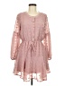 Moon River 100% Polyester Pink Casual Dress Size M - photo 1
