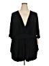 Kiyonna Black Kimono Size 4X Plus - photo 1
