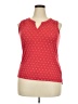 SONOMA life + style Red Sleeveless Top Size XL - photo 1