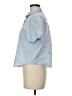 Sun-deh Blue Short Sleeve Button-Down Shirt Size M - photo 5
