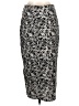 Bar III Paisley Silver Formal Skirt Size L - photo 2