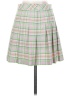 Sun-deh Plaid Green Casual Skirt Size 2 - photo 2