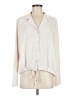 MELLODAY Ivory Long Sleeve Polo Size M - photo 1