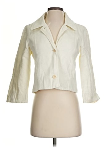 Strenesse Gabriele Strehle 3/4 Sleeve Button-Down Shirt (view 1)