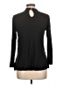 Coupé Collection 100% Viscose Black Long Sleeve Top Size L - photo 2