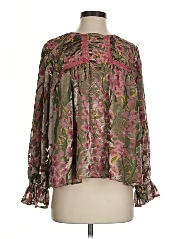 Let Me Be Long Sleeve Blouse (view 1)