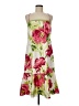 Ann Taylor Floral White Ivory Cocktail Dress Size 8 - photo 1