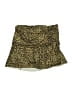 Shein Animal Print Gold Skort Size 6 - photo 1