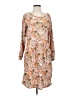 Roolee 100% Polyester Paisley Multi Color Orange Casual Dress Size S - photo 1