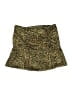 Shein Animal Print Gold Skort Size 6 - photo 2