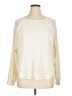 Pilcro Metallic Ivory Pullover Sweater Size L - photo 1
