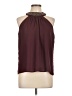 rue21 100% Polyester Burgundy Sleeveless Blouse Size L - photo 1