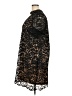Blu Pepper 100% Polyester Animal Print Black Casual Dress Size 2X - photo 5