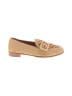 Aquazzura Tweed Gold Tan Flats Size EU 37 1/2 - photo 1